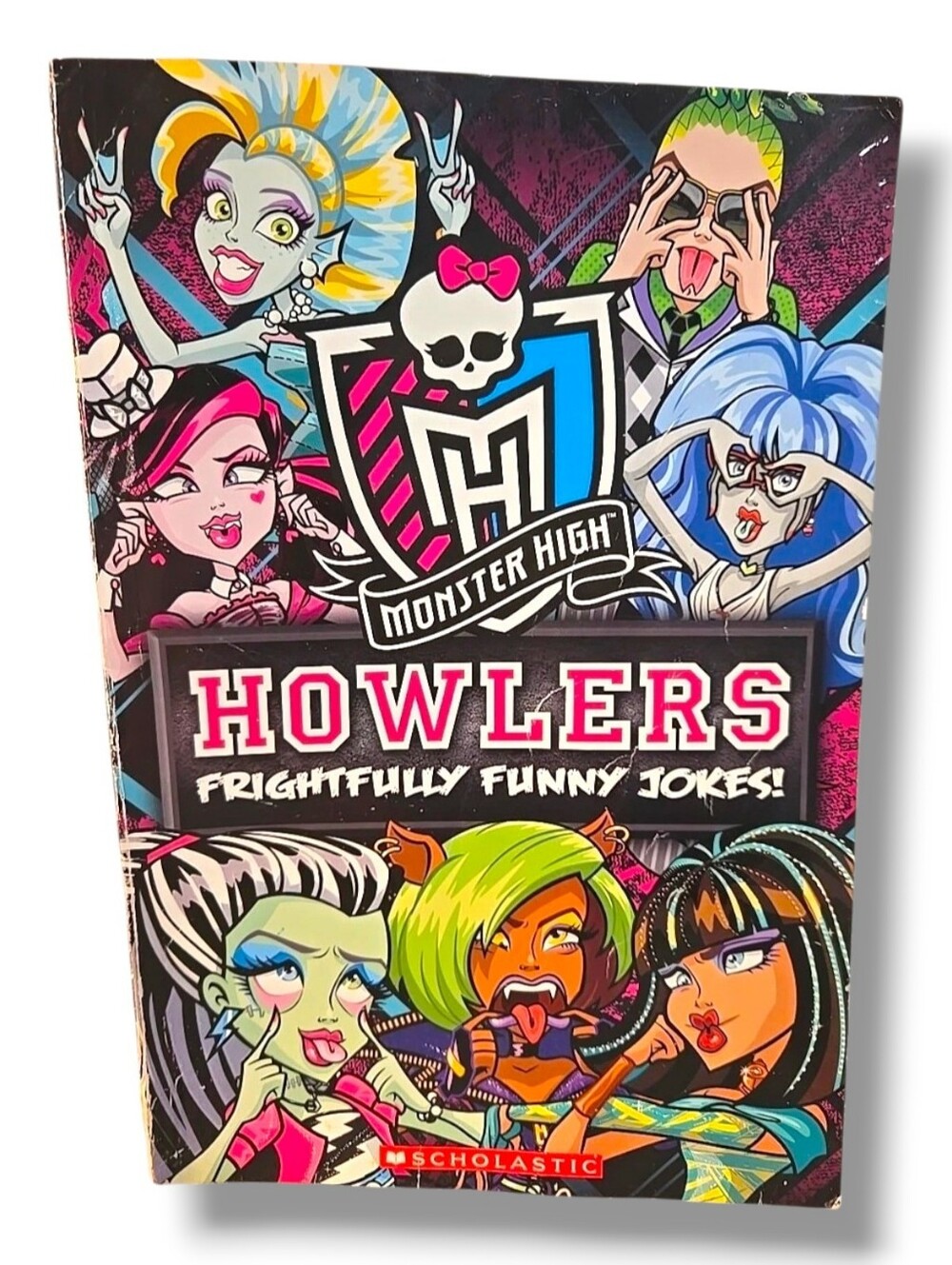 Monster High Howlers: Frightfully Funny Jokes Daryle Conners Softcover Book
